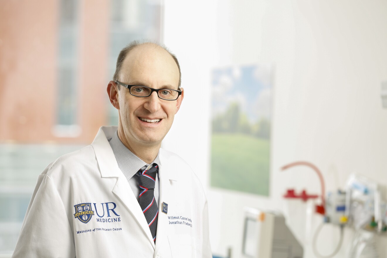 Dr. Jonathan Friedberg is Director of the James P. Wilmot Cancer Institute, and Director of Hematological Malignancies Clinical Research.